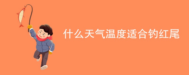 什么天气温度适合钓红尾