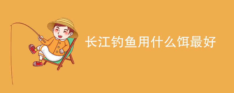 长江钓鱼用什么饵最好